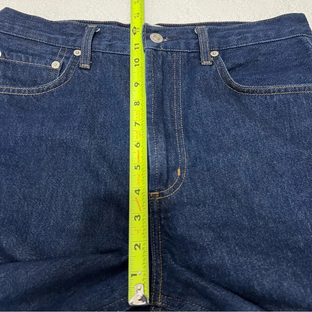 Citizens Of Humanity Navy Wide Leg Jeans - Picture 15 of 16